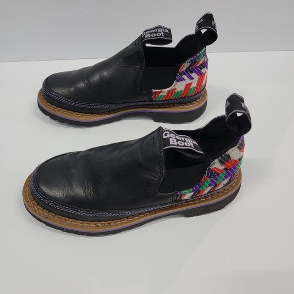 Georgia Giant Ankle Boots Oil and Skip Resistant 6 - Picture 4 of 10